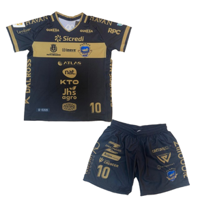 conjunto infantil pato futsal oficial jogo 2