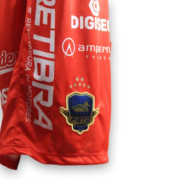 calcao pato futsal vermelho profissional de jogo 3
