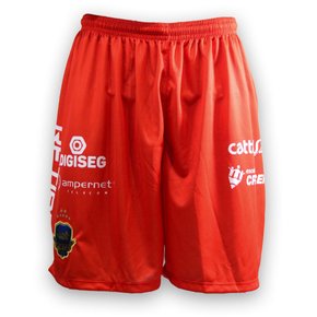 calcao pato futsal vermelho profissional de jogo