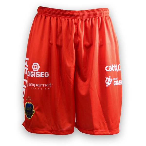 calcao pato futsal vermelho profissional de jogo